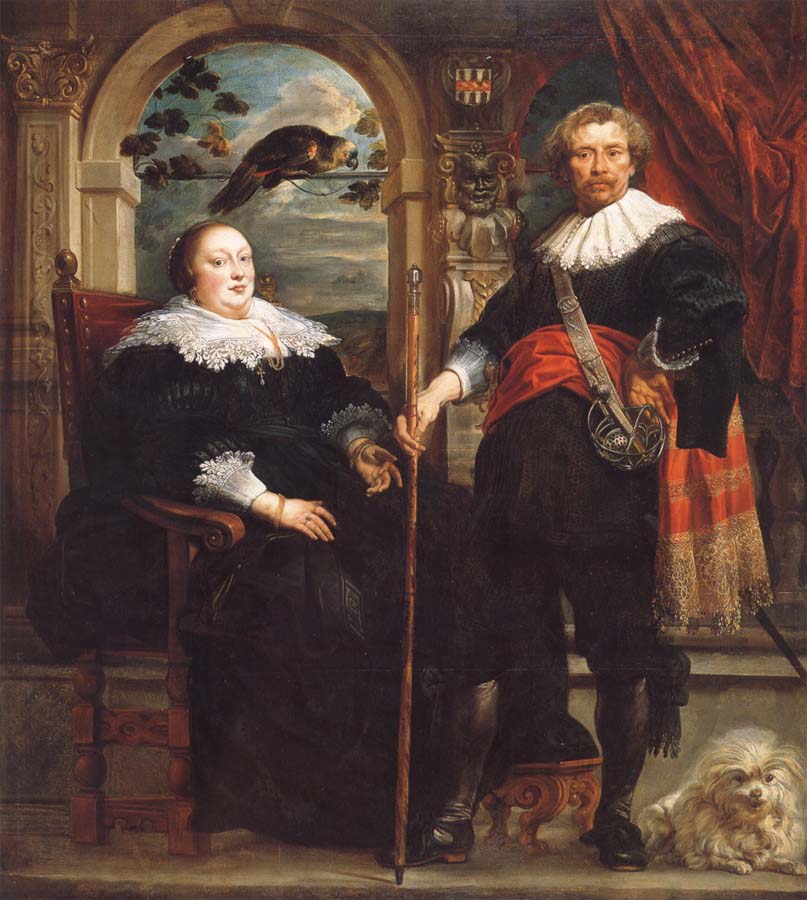 Portrait of Govaert van Surpele and his wife